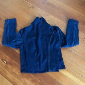 🔥NWOT! H by HALSTON  Navy Moto Jacket